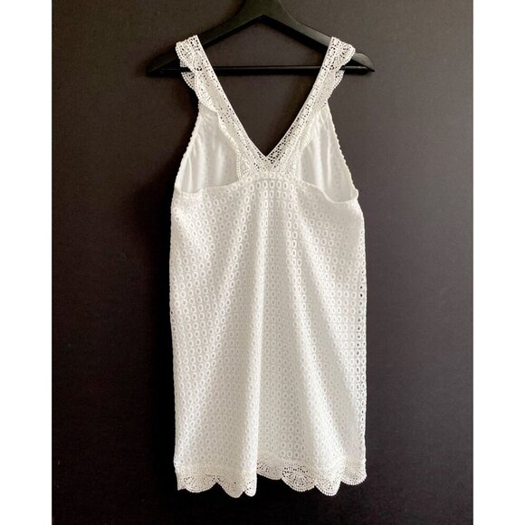 Sugarlips Brette White Crochet Dress, size L - Picture 5 of 15